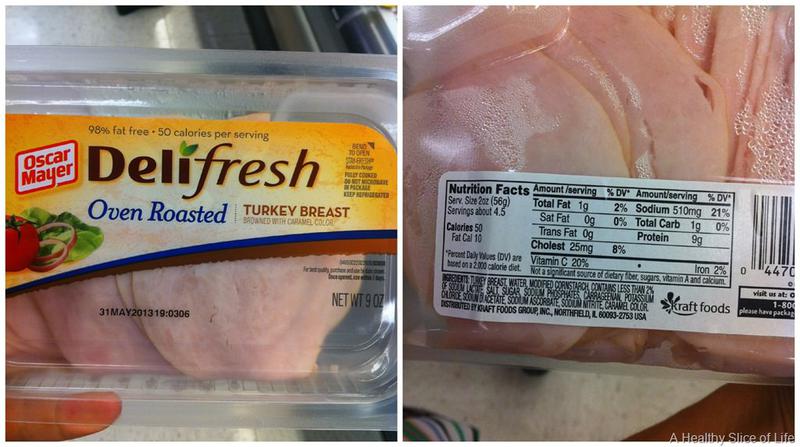 what 2 ounces of turkey lunch meat looks like
